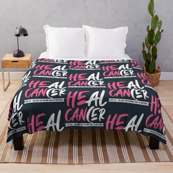 Item preview, HE CAN HEAL CANCER For with God Nothing Shall be Impossible (LUKE 1:37) designed and sold by elizaldesigns.