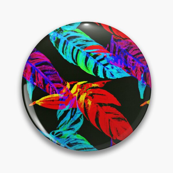 Item preview, Neon Luminous Foliage Elegance designed and sold by Health And Fitness Posts e-Store.