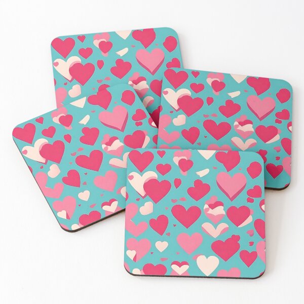 Item preview, Little Love Hearts 80s Retro Chic Confetti Amor designed and sold by Kayley  |  QuintaDaColherArtes.