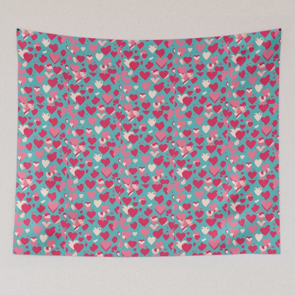 Item preview, Little Love Hearts 80s Retro Chic Confetti Amor designed and sold by Kayley  |  QuintaDaColherArtes.