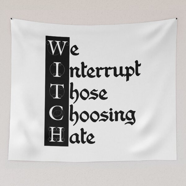 Item preview, We Interrupt Those Choosing Hate designed and sold by BritySpear.