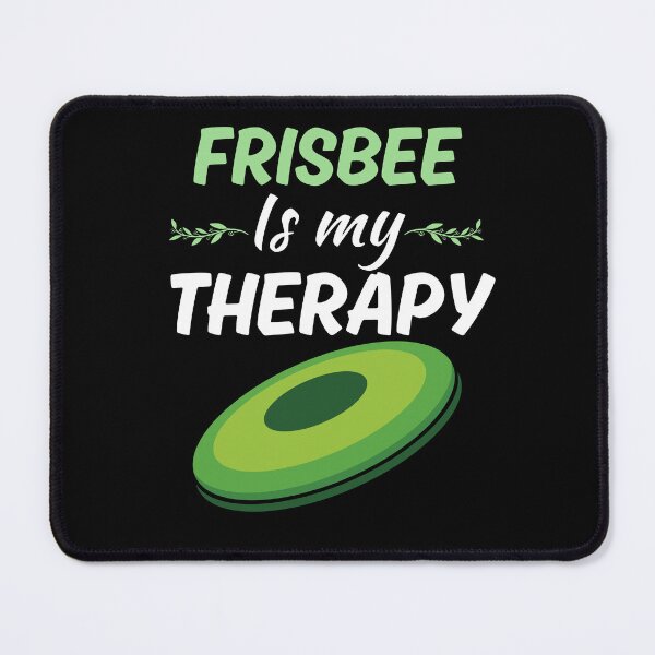 Item preview, Frisbee is my therapy, funny ultimate frisbee sport game fan lover quotes designed and sold by NBSStore.