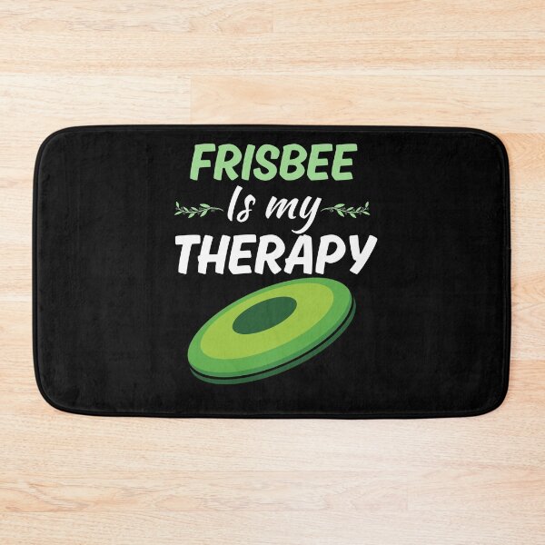 Item preview, Frisbee is my therapy, funny ultimate frisbee sport game fan lover quotes designed and sold by NBSStore.