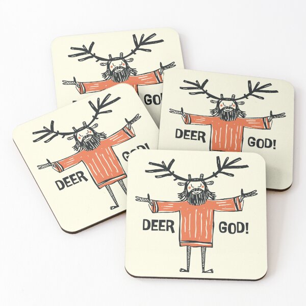 Item preview, Deer God! designed and sold by MadSwellDesigns.