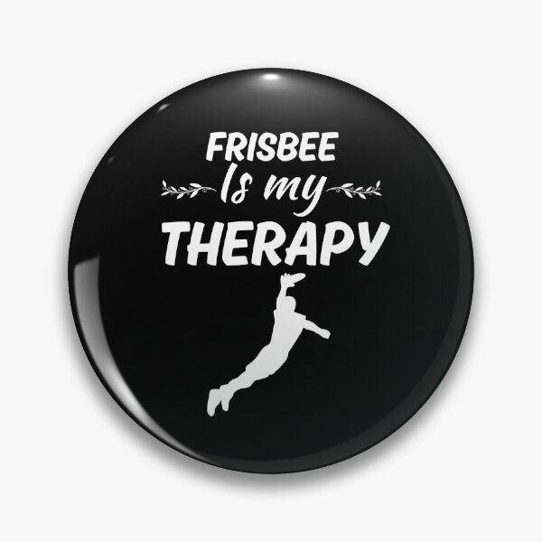 Item preview, Frisbee is my therapy, funny ultimate frisbee sport game fan lover quotes designed and sold by NBSStore.