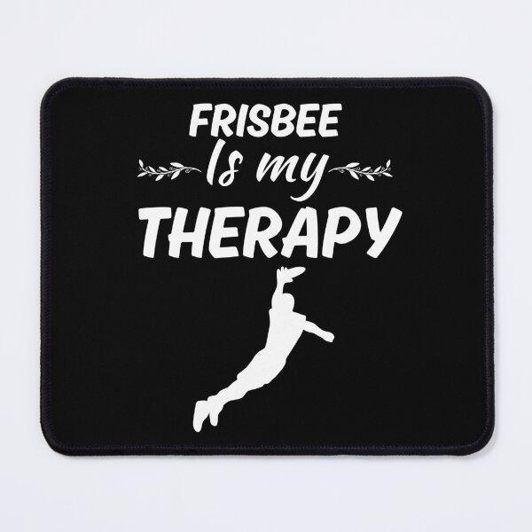 Item preview, Frisbee is my therapy, funny ultimate frisbee sport game fan lover quotes designed and sold by NBSStore.