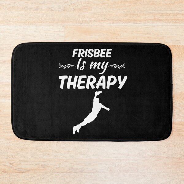 Item preview, Frisbee is my therapy, funny ultimate frisbee sport game fan lover quotes designed and sold by NBSStore.