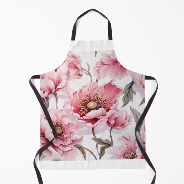 Item preview, Peony Tile 14: Ruffled Symphony in Blush and Blossom, Rose-Kissed Dreams on Leafy Thrones designed and sold by TheBrainArt.