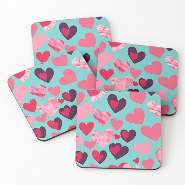 Item preview, Little Love Hearts 80s Retro Chic Confetti Amor designed and sold by Kayley  |  QuintaDaColherArtes.