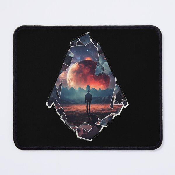 Item preview, "Fragmented Dreams": Broken shards of surreal imagery suspended in space, symbolizing the fragmented nature of dreams and imagination. designed and sold by LittleOF Arty.