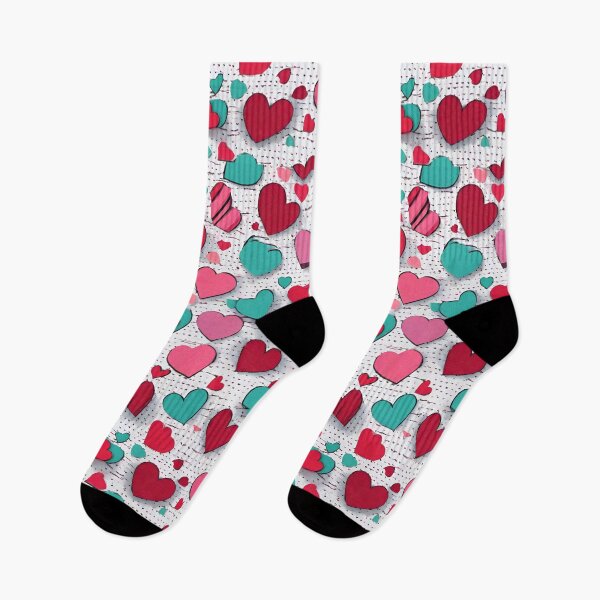 Item preview, Little Love Hearts 80s Retro Chic Cut-Out Confetti designed and sold by Kayley  |  QuintaDaColherArtes.
