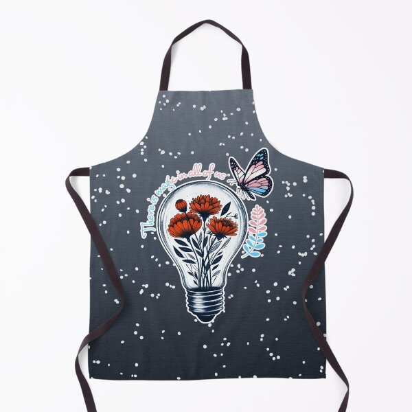 Item preview, Flowers in a Light Bulb and Butterfly in Transgender Flag Colors designed and sold by Savchuk-Vova.