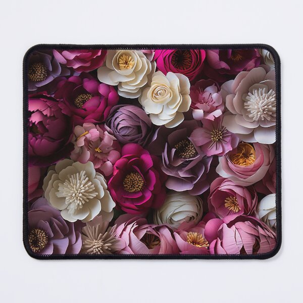 Item preview, Peony Tile 17: Ruffled Symphony in Blush and Blossom, Rose-Kissed Dreams on Leafy Thrones designed and sold by TheBrainArt.
