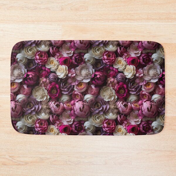 Item preview, Peony Tile 17: Ruffled Symphony in Blush and Blossom, Rose-Kissed Dreams on Leafy Thrones designed and sold by TheBrainArt.