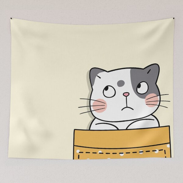 Item preview, Pocket Cat Delights: Your Furry Friend on the Move! designed and sold by Wise-Geek.