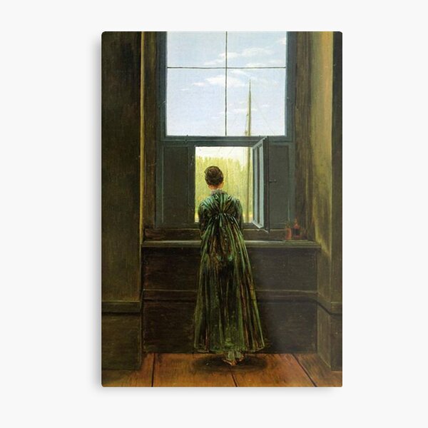 Artikel-Vorschau von Frau am Fenster – 1822 – Caspar David Friedrich, designt und verkauft von THASSON.