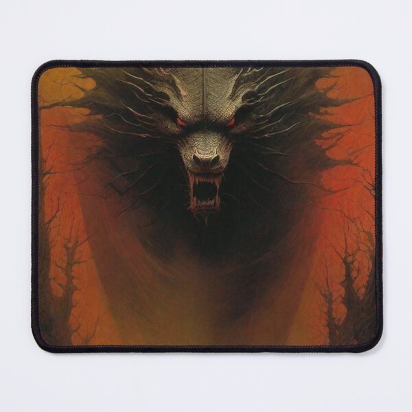 Item preview, Demonic Wolf designed and sold by MatrixTattoo.