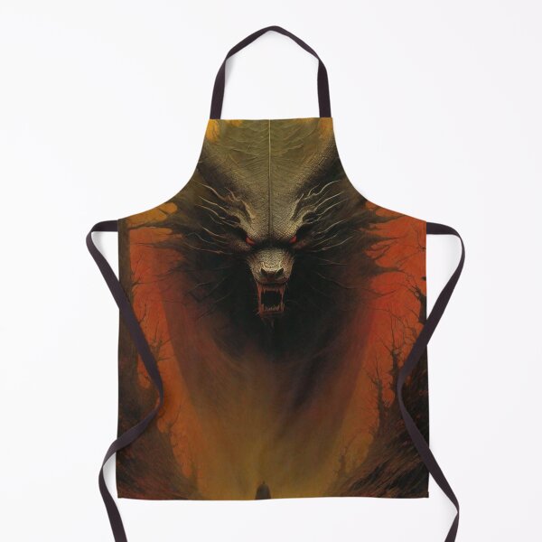 Item preview, Demonic Wolf designed and sold by MatrixTattoo.