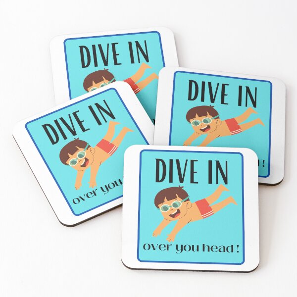 Item preview, Dive in over your head designed and sold by RWCarpenter.