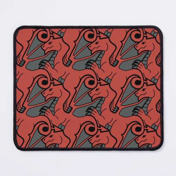 Item preview, Margold Family Red and Gray Tessellated Dragon designed and sold by Vazdimet.
