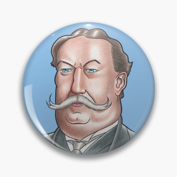 Item preview, William Howard Taft Caricature designed and sold by FunFaces.