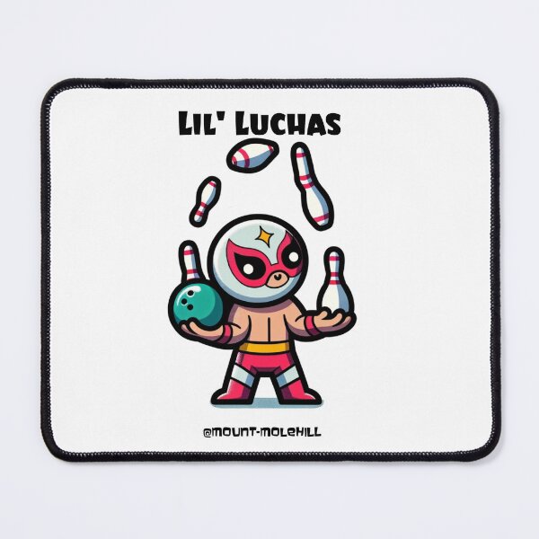 Item preview, Lil' Lucha Juggler - The Pin Master designed and sold by Mount-Molehill.