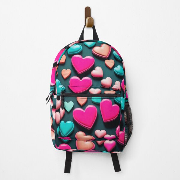 Item preview, 3D Little Love Hearts 80s Retro Chic Amor designed and sold by Kayley | QuintaDaColherArtes.