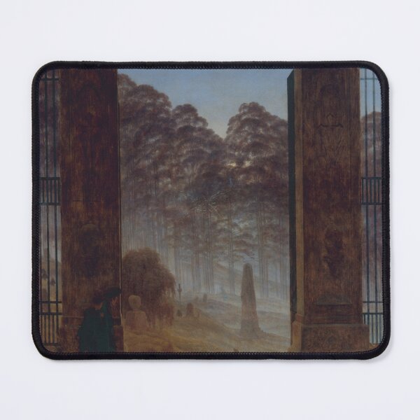 Item preview, The Cemetery Entrance - 1825 - Caspar David Friedrich designed and sold by THASSON.