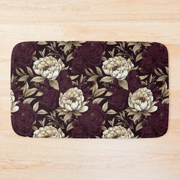 Item preview, Peony Tile 20: Ruffled Symphony in Blush and Blossom, Rose-Kissed Dreams on Leafy Thrones designed and sold by TheBrainArt.