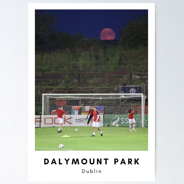 Item preview, Full Moon Rising at Dalymount Park, Dublin designed and sold by pshelley.