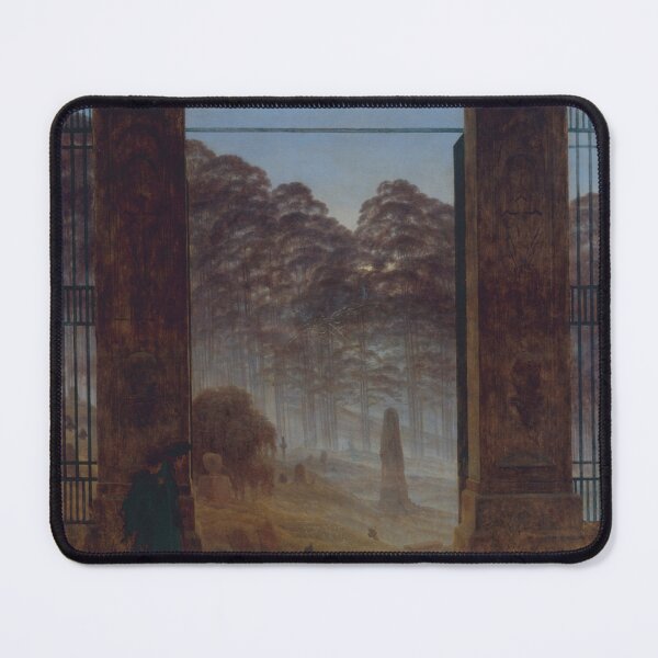 Item preview, The Cemetery Entrance - 1825 - Caspar David Friedrich designed and sold by THASSON.