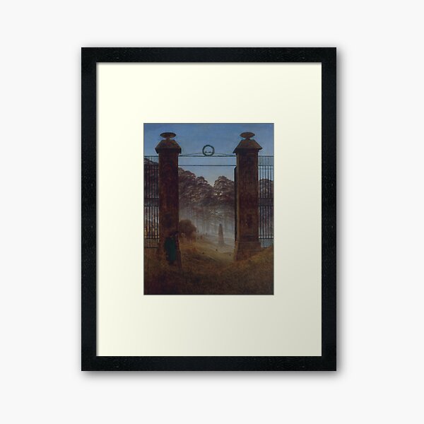 Artikel-Vorschau von Der Friedhofseingang – 1825 – Caspar David Friedrich, designt und verkauft von THASSON.