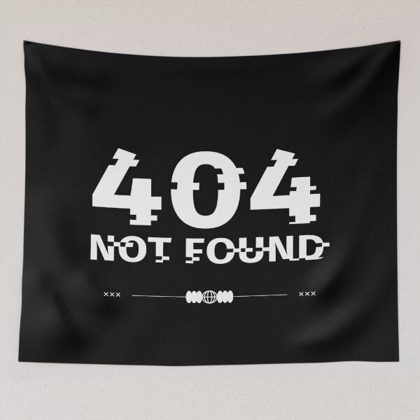 Item preview, 404 NOT FOUND designed and sold by kuhlartde.