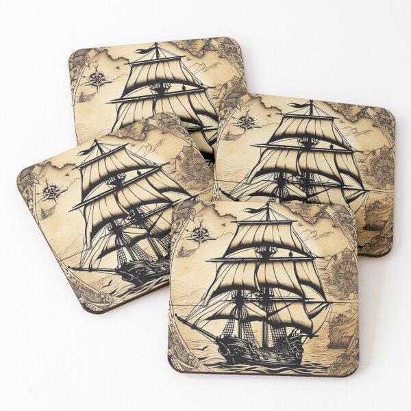 Item preview, Clippers Ship designed and sold by MatrixTattoo.