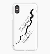Crack iPhone Case