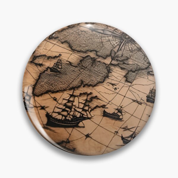 Item preview, Pirate Map designed and sold by MatrixTattoo.
