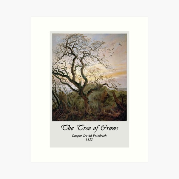 Artikel-Vorschau von Der Krähenbaum - 1822 - Caspar David Friedrich, designt und verkauft von THASSON.