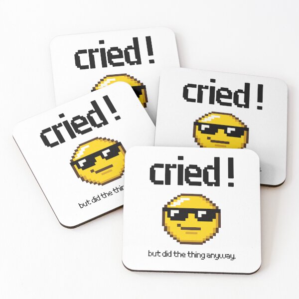 Item preview, Cried But did the Thing Anyway designed and sold by StarArtsStudio.