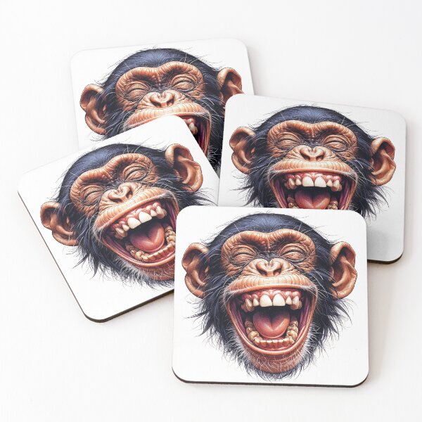 Item preview, Laughing Chimpanzee designed and sold by digital-savant.