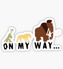 Ice Age - On My Way Sticker