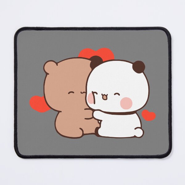 Item preview, DuDu Brownie Bear and BuBu Panda’s Love❤️ designed and sold by Pandety.