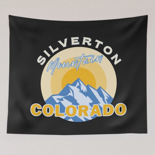 Item preview,  Silverton Mountain, Colorado. Bright text..Gift Ideas For The Ski Enthusiast. designed and sold by LindaLG.