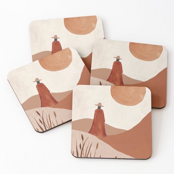 Item preview, Desert Solitude: A Serene Earthtone Escape designed and sold by gooseprinttees.