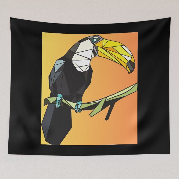 Item preview, Toucan bird mosaic designed and sold by VibeTwist.