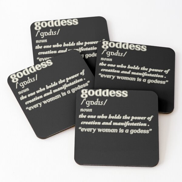 Item preview, goddess definition white text  designed and sold by luna  store.