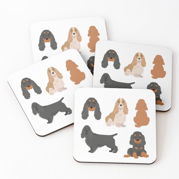Item preview, Cute English Cocker Spaniel Dogs designed and sold by TheAnimalZ00.