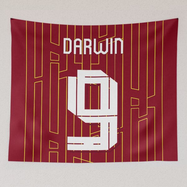Item preview, Darwin Nunez 9 Liverpool Home jersey 24/25 designed and sold by Alimator.