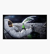 Beer on the Moon Photographic Print