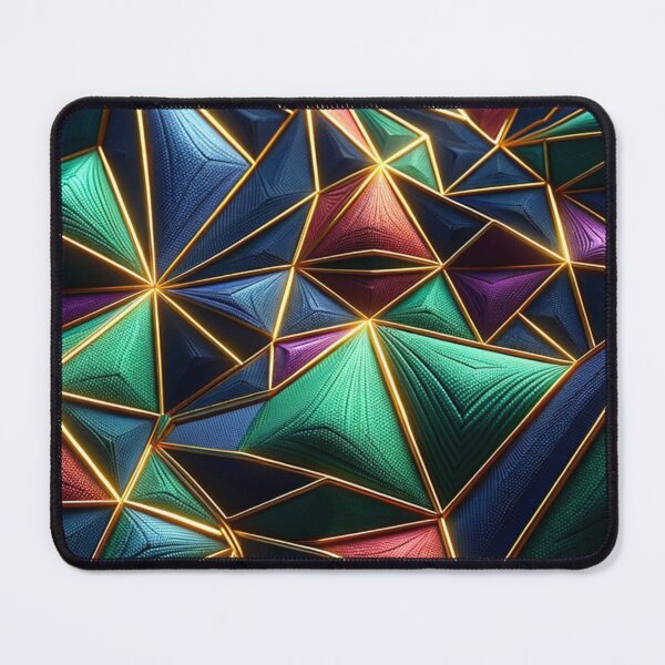 Item preview, Geometric Brilliance: Foil Triangles designed and sold by mymagicstoreus.