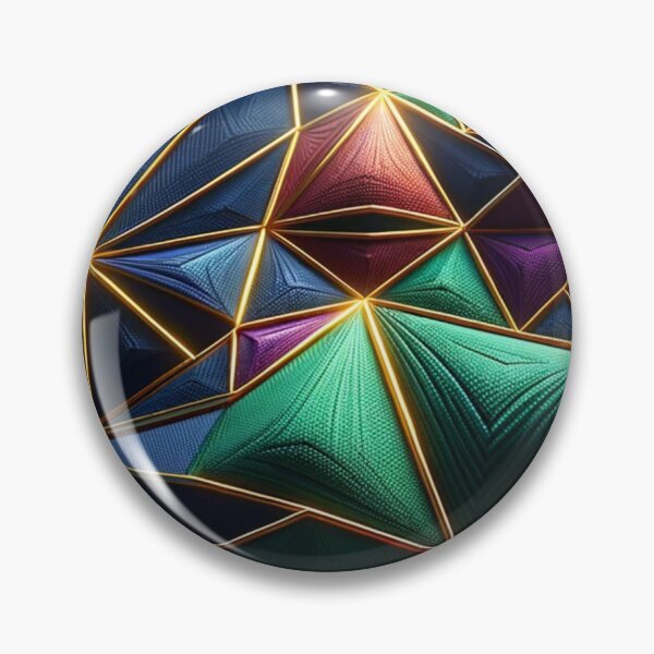 Item preview, Geometric Brilliance: Foil Triangles designed and sold by mymagicstoreus.